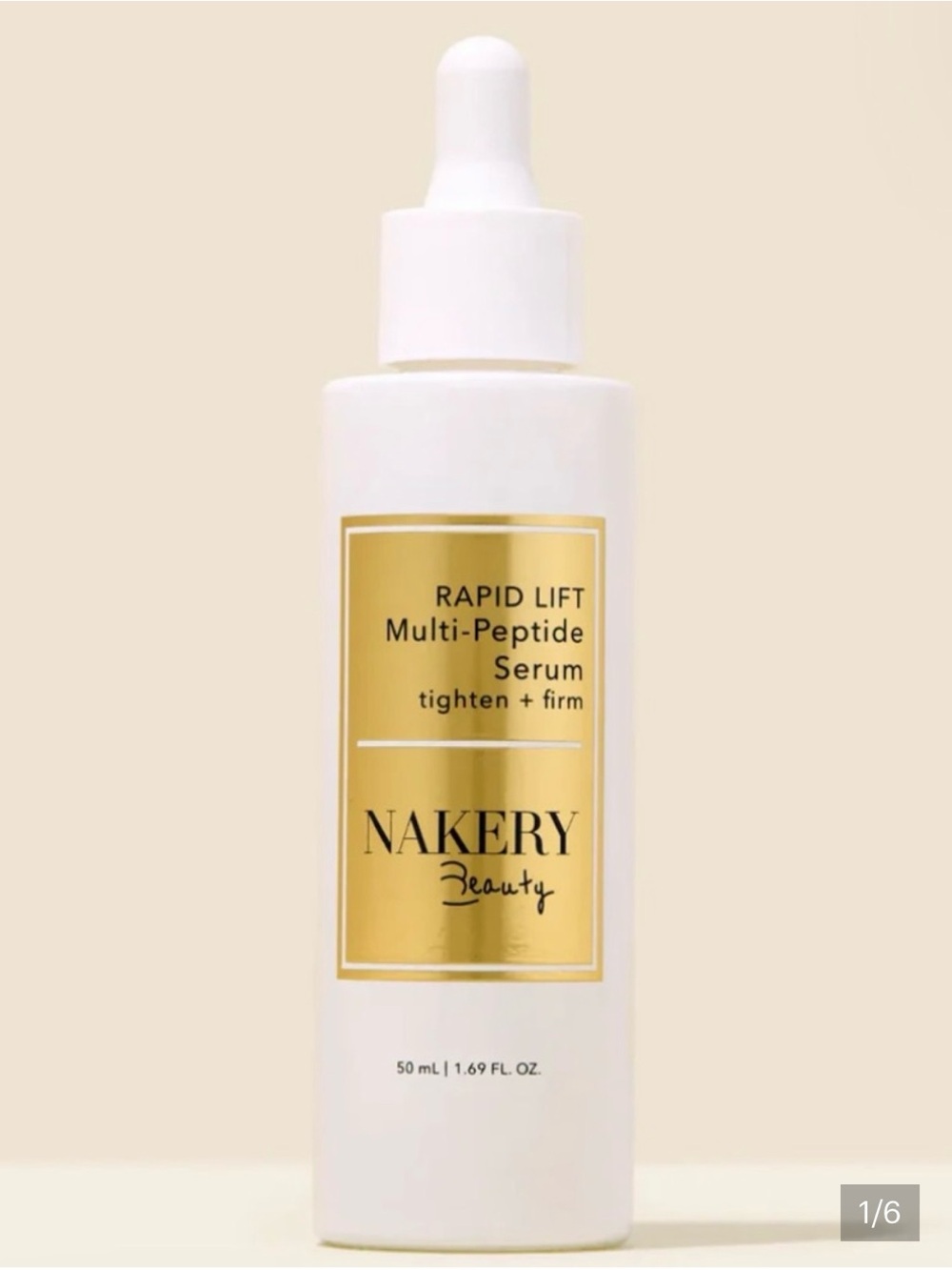 Nakery Beauty Rapid Lift Multi-Peptide Serum - Tighten and Firm 50 ml